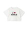 【綿100%】ロゴアソートクロップド半袖Tシャツ