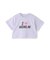 【綿100%】ロゴアソートクロップド半袖Tシャツ
