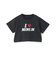 【綿100%】ロゴアソートクロップド半袖Tシャツ