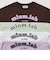 【防汚加工】アップリケグラフィック長袖Tシャツ