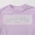 【防汚加工】アップリケグラフィック長袖Tシャツ