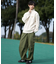 CARHARTT WIP(カーハートダブリューアイピー)HALF ZIP AMERICAN SCRIPT SWEATSHIRT ハーフジップアメリカンスクリプトスウェットシャツ 裏起毛 ハーフジップトレーナー スウェット I027014 ユニセックス ムラサキスポーツ