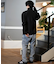 CARHARTT WIP(カーハートダブリューアイピー)HALF ZIP AMERICAN SCRIPT SWEATSHIRT ハーフジップアメリカンスクリプトスウェットシャツ 裏起毛 ハーフジップトレーナー スウェット I027014 ユニセックス ムラサキスポーツ