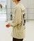 RVCA(ルーカ) 長袖Tシャツ/スクエアロゴTシャツ/オーバーサイズ/クルーネック/BD042-065/ユニセックス/メンズ/ムラサキスポーツ