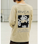 RVCA(ルーカ) 長袖Tシャツ/スクエアロゴTシャツ/オーバーサイズ/クルーネック/BD042-065/ユニセックス/メンズ/ムラサキスポーツ