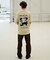 RVCA(ルーカ) 長袖Tシャツ/スクエアロゴTシャツ/オーバーサイズ/クルーネック/BD042-065/ユニセックス/メンズ/ムラサキスポーツ