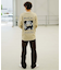 RVCA(ルーカ) 長袖Tシャツ/スクエアロゴTシャツ/オーバーサイズ/クルーネック/BD042-065/ユニセックス/メンズ/ムラサキスポーツ