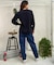 THE NORTH FACE(ザ・ノースフェイス)長袖Tシャツ/ロングスリーブTシャツ/L/S NUPTSE COTTON TEE/NTW32443/レディース/ムラサキスポーツ