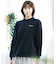 RVCA(ルーカ) 長袖Tシャツ/ロンT/バックプリント/オーバーサイズ/BE043-050/2024モデル/レディース/ムラサキスポーツ