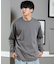 THE NORTH FACE(ザ・ノースフェイス)長袖Tシャツ NT32442 L/S Back Square Logo Tee ロンT レギュラーシルエット/ユニセックス/メンズ/ムラサキスポーツ