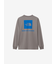 THE NORTH FACE(ザ・ノースフェイス)長袖Tシャツ NT32442 L/S Back Square Logo Tee ロンT レギュラーシルエット/ユニセックス/メンズ/ムラサキスポーツ