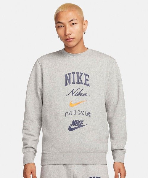 NIKE(ナイキ)スウェット トレーナー /起毛フリース/FN2611-063/ユニセックス/メンズ/レディース/ムラサキスポーツ｜ムラサキスポーツの通販｜&mall（アンドモール）三井ショッピングパーク公式通販