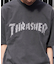 【ムラサキスポーツ限定】THRASHER(スラッシャー)半袖Tシャツ/ボックスシルエット/ヴィンテージ/THM-24SPSST03/ユニセックス/メンズ/レディース/ムラサキスポーツ