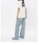 THE NORTH FACE/NTW32447 ショートスリーブバックスクエアーロゴティ 半袖Tシャツ 静電ケア   ザ・ノースフェイス レディース ムラサキスポーツ【正規代理店】