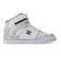 DC(ディーシー)/キッズ/ジュニア/シューズ/スニーカー/ハイカット/KS PURE HIGH-TOP SE EV SN(ピュア ハイトップ)/DK241006/ダンス/スケートボード/スケーター/ムラサキスポーツ