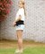 【ムラサキスポーツ限定】Beach Queen(ビーチクイーン)水着 4点セット デニム ラッシュガードTシャツ 体型カバー 393570/レディース ムラサキスポーツ