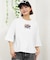 【ムラサキスポーツ限定】SANTACRUZ(サンタクルーズ )半袖Tシャツ/ショート丈/カットアウトTシャツ/刺繍ロゴ/502242442/レディース/ムラサキスポーツ LL
