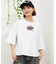 【ムラサキスポーツ限定】SANTACRUZ(サンタクルーズ )半袖Tシャツ/ショート丈/カットアウトTシャツ/刺繍ロゴ/502242442/レディース/ムラサキスポーツ LL