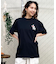 【ムラサキスポーツ限定】NEW ERA(ニューエラ)半袖Tシャツ/バックプリント/MLB/ロサンゼルス・ドジャース/LA ロゴ/14334742/レディース/ムラサキスポーツ LL