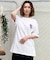 【ムラサキスポーツ限定】NEW ERA(ニューエラ)半袖Tシャツ/バックプリント/MLB/ロサンゼルス・ドジャース/LA ロゴ/14334742/レディース/ムラサキスポーツ LL