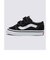 VANS(バンズ)Toddler Old Skool V(トドラー オールドスクール V)/VN000D3YBLK/ベルクロ/キッズシューズ/キッズスニーカー/ムラサキスポーツ