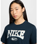 NIKE(ナイキ)半袖Tシャツ/クロップド丈/ショート丈/スウッシュ ロゴ/FZ2856-478/レディース/ムラサキスポーツ