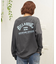 BILLABONG(ビラボン)長袖Tシャツ/ルーズフィット/バックプリントロゴ/BE014-058/BE014058/レディース/ムラサキスポーツ