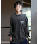 【ムラサキスポーツ限定】Lost(ロスト)ロンT 長袖Tシャツ コットン バックプリント オーバーサイズ L24F2202/メンズ ムラサキスポーツ