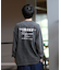 【ムラサキスポーツ限定】Lost(ロスト)ロンT 長袖Tシャツ コットン バックプリント オーバーサイズ L24F2202/メンズ ムラサキスポーツ
