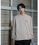 【ムラサキスポーツ限定】Lost(ロスト)ロンT 長袖Tシャツ コットン バックプリント オーバーサイズ L24F2202/メンズ ムラサキスポーツ