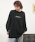 NEWERA(ニューエラ)長袖Tシャツ/ロンT/バックプリント/オーバーサイズ/14350607/レディース/ムラサキスポーツ