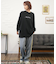 NEWERA(ニューエラ)長袖Tシャツ/ロンT/バックプリント/オーバーサイズ/14350607/レディース/ムラサキスポーツ