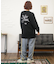 NEWERA(ニューエラ)長袖Tシャツ/ロンT/バックプリント/オーバーサイズ/14350607/レディース/ムラサキスポーツ