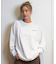 【ムラサキスポーツ限定】RVCA(ルーカ)長袖Tシャツ/BE044-P50/BE044P50/ビッグシルエット/ロングスリーブTシャツ/ロンT/レディース/ムラサキスポーツ