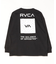 【ムラサキスポーツ限定】RVCA(ルーカ)長袖Tシャツ/BE044-P52/BE044P52/ビッグシルエット/ヘビーウェイトロングスリーブTシャツ/ロンT/レディース/ムラサキスポーツ