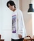 【ムラサキスポーツ限定】THRASHER(スラッシャー)ロンT/長袖Tシャツ/ピグメント加工/ビックシルエット/243TH1LT013/ユニセックス/メンズ/ムラサキスポーツ