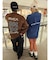 RVCA(ルーカ)長袖Tシャツ/ロンT/バックプリント チェッカー柄 ルーズシルエット/BE042-060/BE042060/ユニセックス/メンズ/ムラサキスポーツ