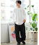RVCA(ルーカ)長袖Tシャツ/ロンT/バックプリント チェッカー柄 ルーズシルエット/BE042-060/BE042060/ユニセックス/メンズ/ムラサキスポーツ