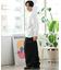 RVCA(ルーカ)長袖Tシャツ/ロンT/バックプリント チェッカー柄 ルーズシルエット/BE042-060/BE042060/ユニセックス/メンズ/ムラサキスポーツ