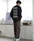 RVCA(ルーカ)長袖Tシャツ/ロンT/バックプリント チェッカー柄 ルーズシルエット/BE042-060/BE042060/ユニセックス/メンズ/ムラサキスポーツ