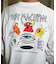 【ムラサキスポーツ限定】TOY MACHINE(トイマシーン)ロンT/長袖Tシャツ/ビックシルエット/バックプリント/MTMFELT4/ユニセックス/メンズ/ムラサキスポーツ