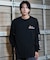 【ムラサキスポーツ限定】TOY MACHINE(トイマシーン)ロンT/長袖Tシャツ/ビックシルエット/バックプリント/MTMFELT4/ユニセックス/メンズ/ムラサキスポーツ