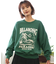 BILLABONG(ビラボン)長袖トレーナー/スウェット/バックプリント/ビッグシルエット/BE014-007/BE014007/レディース/ムラサキスポーツ