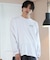 【ムラサキスポーツ限定】RVCA(ルーカ)長袖Tシャツ/ロンT/バックプリント ペイズリー柄 ルーズシルエット/BE042-P07/BE042P07/ユニセックス/メンズ/ムラサキスポーツ