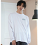 【ムラサキスポーツ限定】RVCA(ルーカ)長袖Tシャツ/ロンT/バックプリント ペイズリー柄 ルーズシルエット/BE042-P07/BE042P07/ユニセックス/メンズ/ムラサキスポーツ