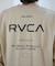 【ムラサキスポーツ限定】RVCA(ルーカ)長袖Tシャツ/ロンT/バックプリント ルーズシルエット/BE042-P08/BE042P08/ユニセックス/メンズ/ムラサキスポーツ