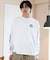 【ムラサキスポーツ限定】LURKING CLASS(ラーキングクラス)長袖Tシャツ/ロンT/バックプリント/ST24FTM01/ユニセックス/メンズ/ムラサキスポーツ