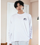 【ムラサキスポーツ限定】LURKING CLASS(ラーキングクラス)長袖Tシャツ/ロンT/バックプリント/ST24FTM02/ユニセックス/メンズ/ムラサキスポーツ