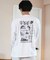 【ムラサキスポーツ限定】LURKING CLASS(ラーキングクラス)長袖Tシャツ/ロンT/バックプリント/ST24FTM02/ユニセックス/メンズ/ムラサキスポーツ