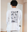 【ムラサキスポーツ限定】LURKING CLASS(ラーキングクラス)長袖Tシャツ/ロンT/バックプリント/ST24FTM02/ユニセックス/メンズ/ムラサキスポーツ